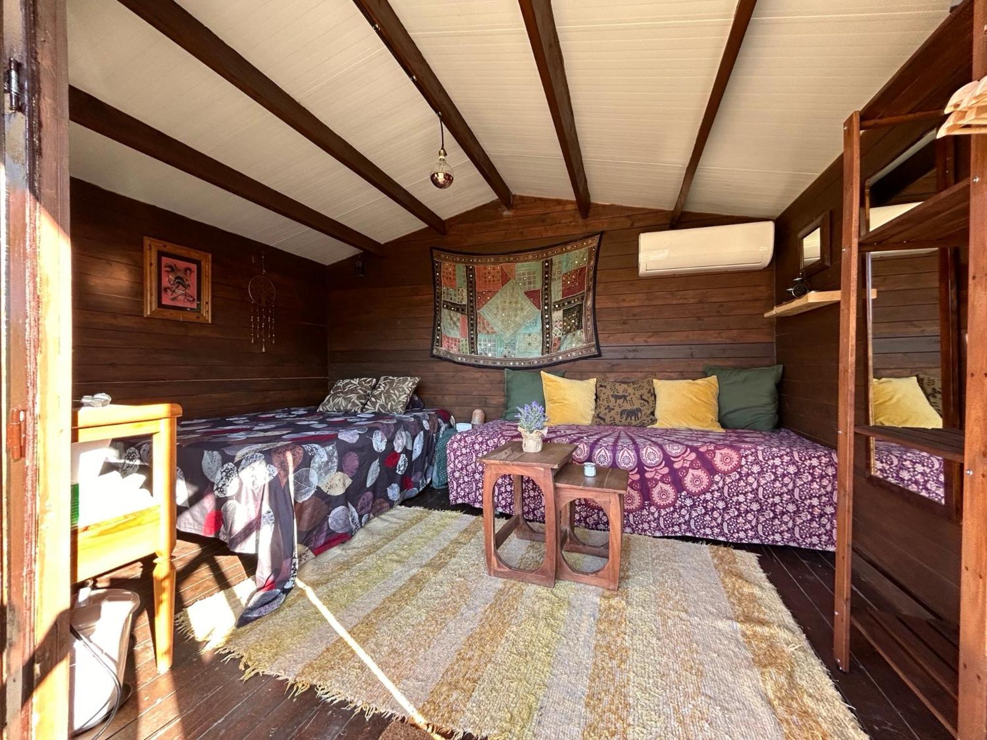 Cabana Rustica En Un Rancho Con Caballos, Prado Del Rey, Andalucia 外观 照片