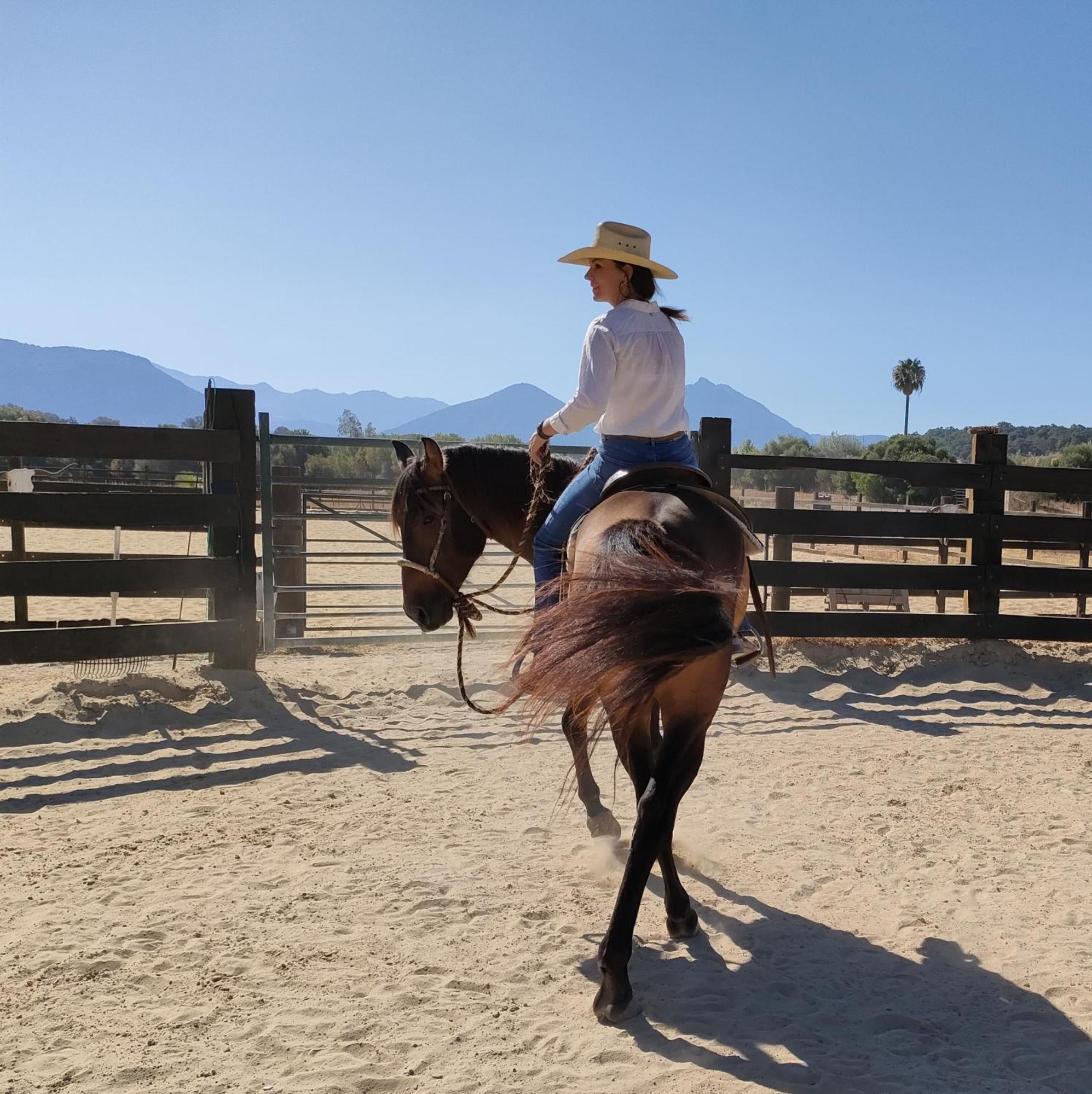 Cabana Rustica En Un Rancho Con Caballos, Prado Del Rey, Andalucia 外观 照片